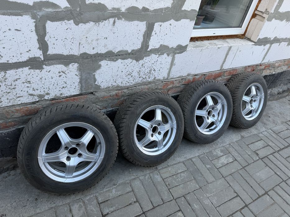 Продам диски с зимней резиной р14 ваз