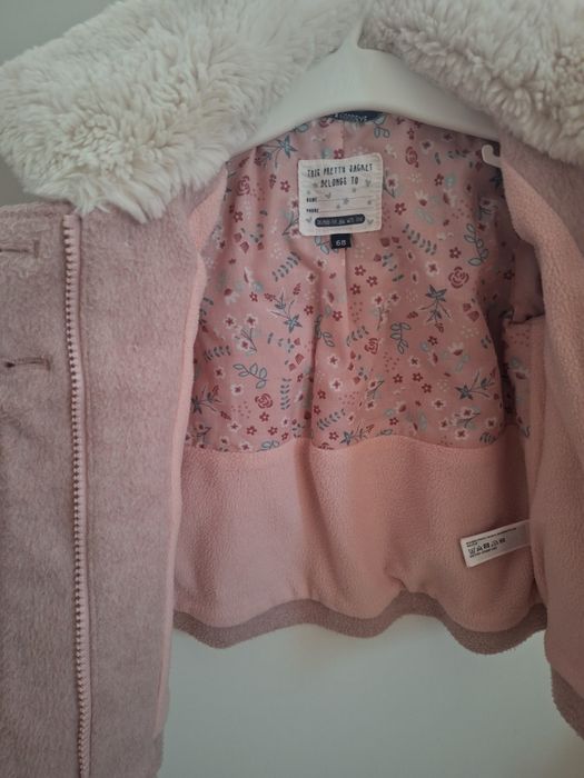 Palton fetițe, mărimea 68