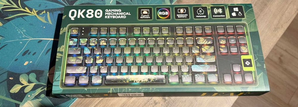 Tastatura QwertyKey80 Leaf