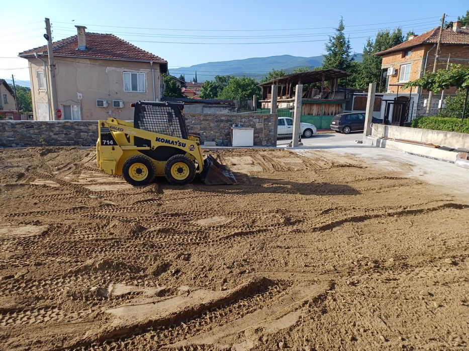 Извършвят се всякакъв вид услуги с бобкат