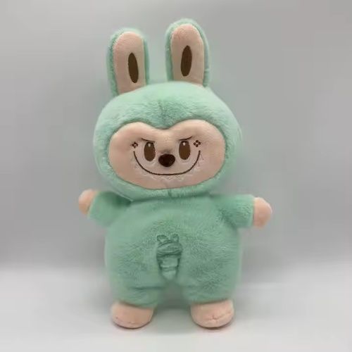 Голямо Интерактивно Лабубу,40см Дишащо Лабубу с музика и светлина