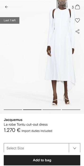 JACQUEMUS рокля нова