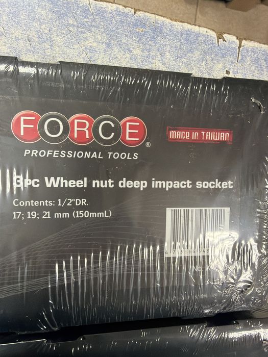 Ударни вложки 1/2 тефлон 17мм 19 мм 21 мм