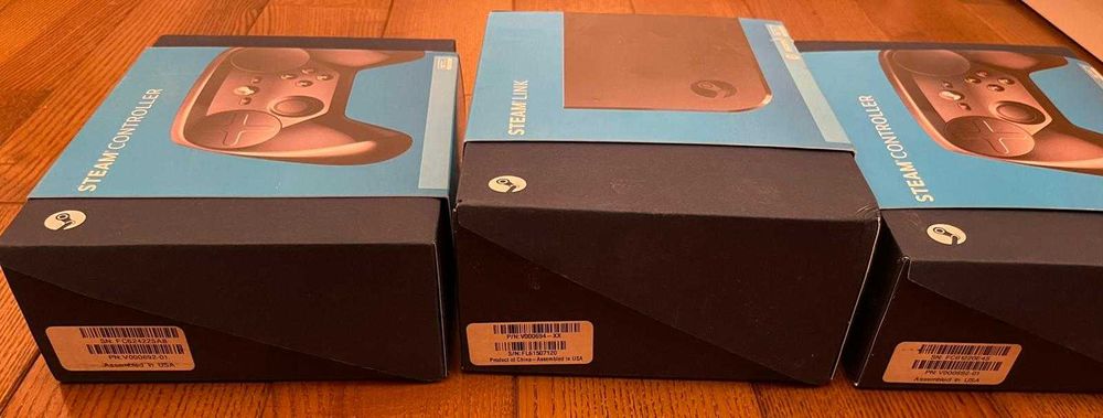 Steam Controller NOU/NEFOLOSIT (Made in USA) Model 1001 + Dongle