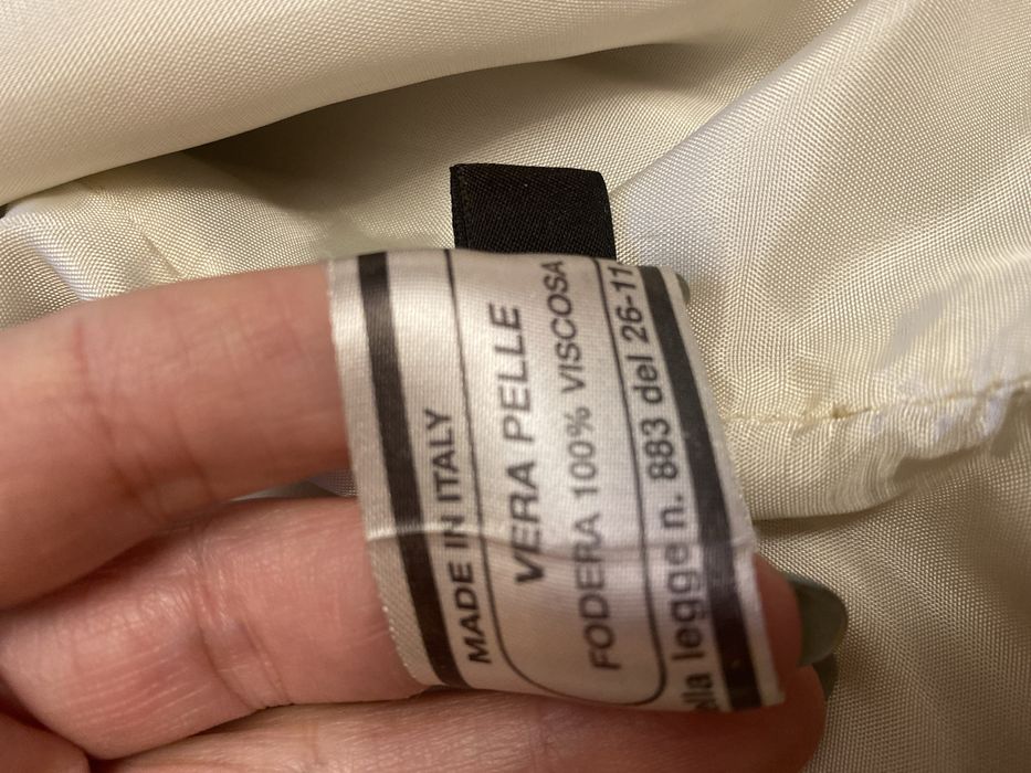 Елегантно кожено манто “Bruno Magli”