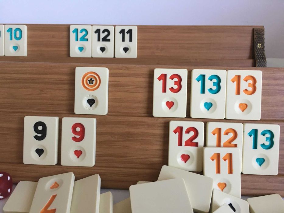 Joc Remi Remy de LUX Star Okey. Table din lemn masiv lăcuit. SIGILAT!