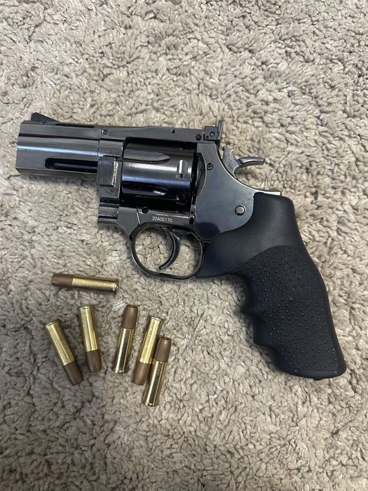 Revolver Airsoft Magnum .357 Gun Metal 2.5”