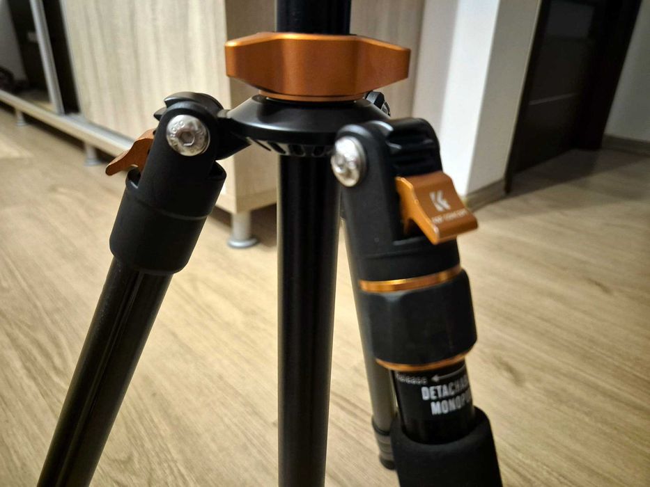 Trepied / monopied cu coloana rotativa, 1960mm, K&F Concept