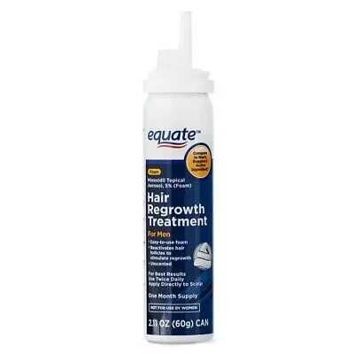 Spuma - Minoxidil Equate 5%, 1 Luna Aplicare, Tratament Scalp
