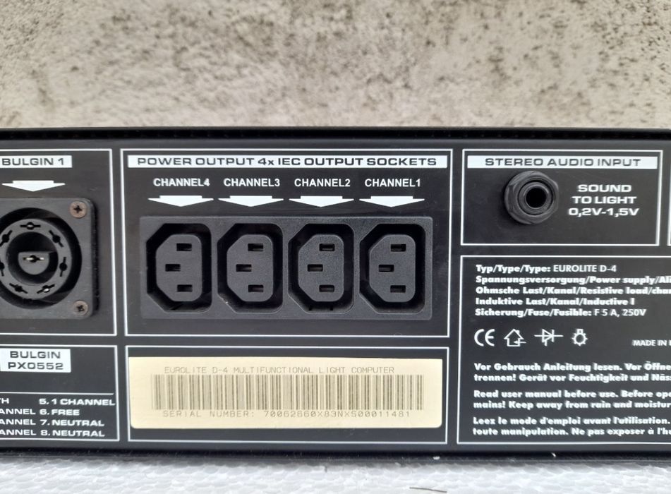 Eurolite D4 controler