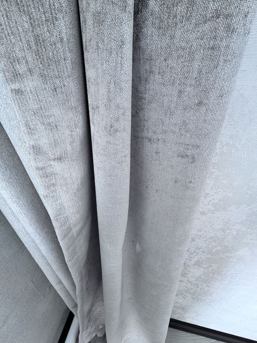 Шикарные шторы!! Серо-перломутровые