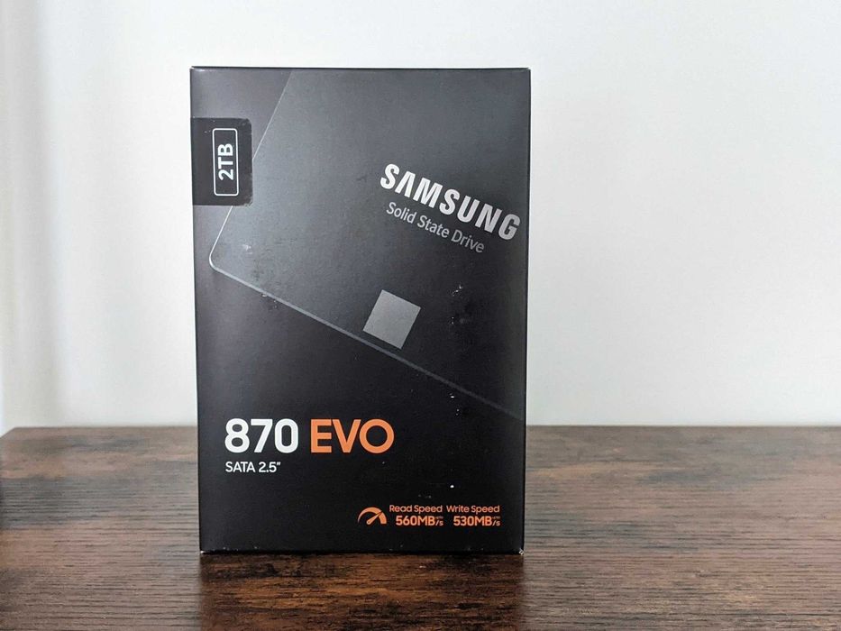 SSD Samsung 870 EVO 2TB SATA III capacitate 2 TB Nou Sigilat