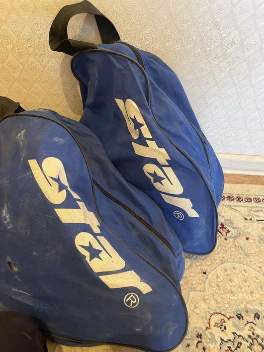 Коньки 37 и 41 размер, ақ қара