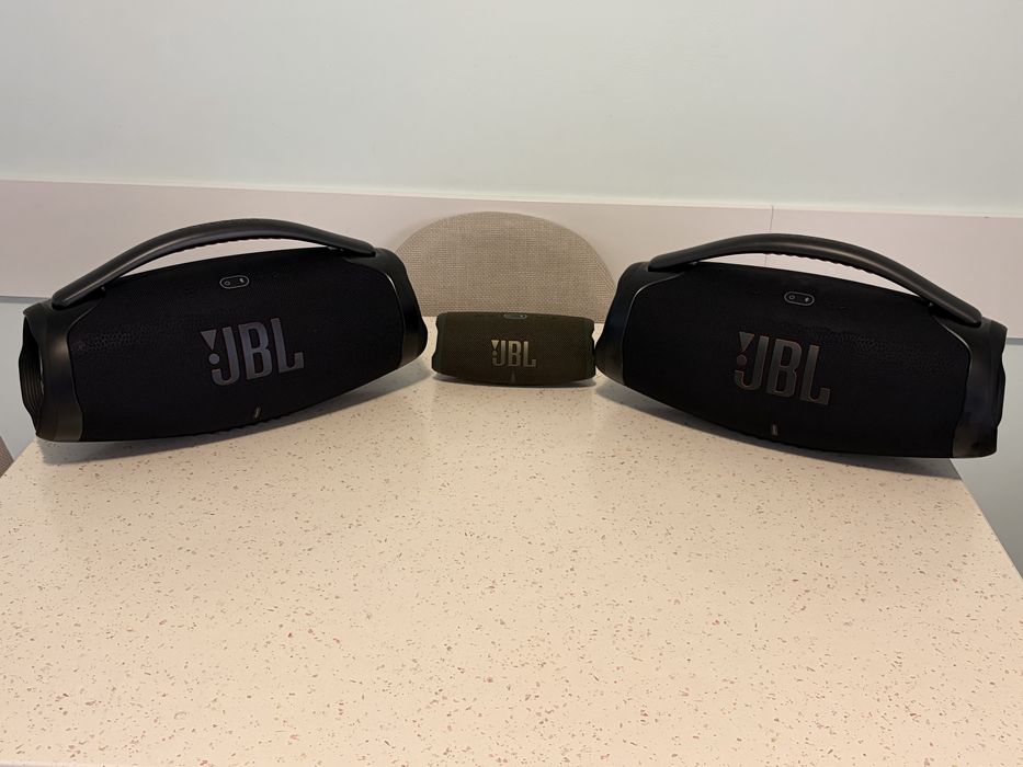 JBL Boombox 3 + JBL Charge 5