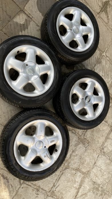 Джанти 5х112 с гуми 195/60/15 7j OZ