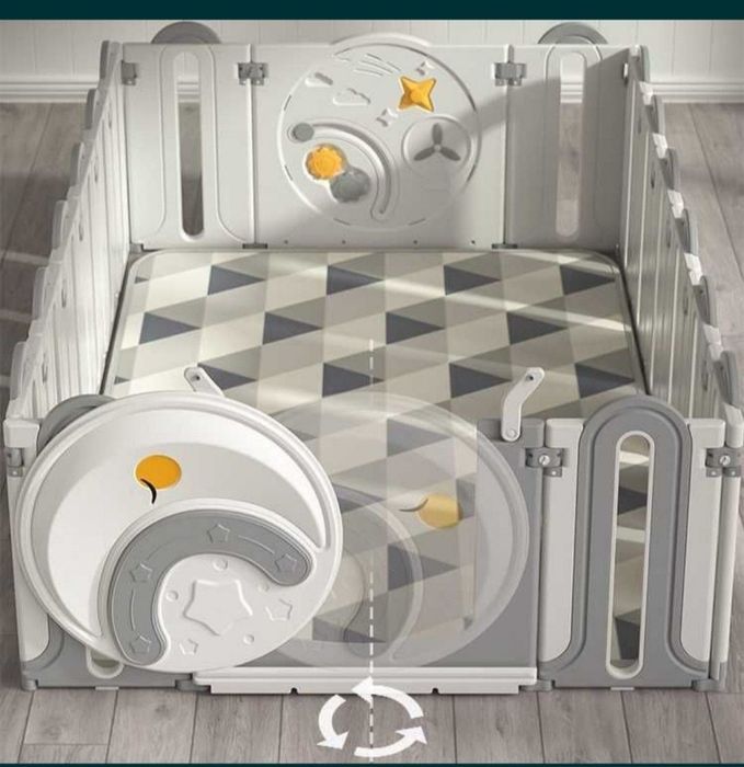 Даставка бесплатная. Детский манеж ограждение. Bolajonlar uchun manej