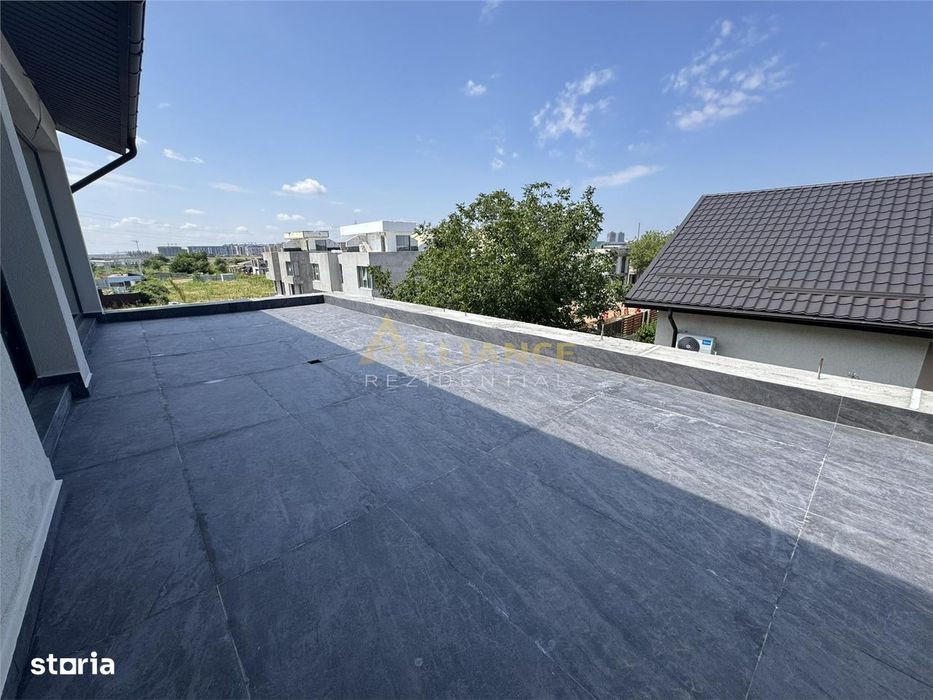 Vila tip DUPLEX 5 camere- 4 bai, curte 250 MP