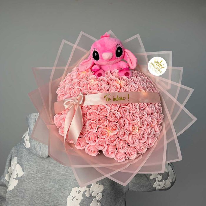 Buchete de trandafiri din sapun&Buchete cu Stitch