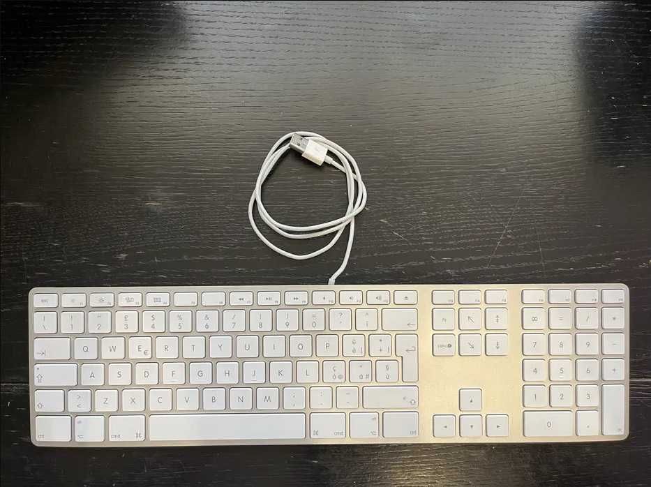 Apple wireless tastatura bluetooth fara fir / cu fir