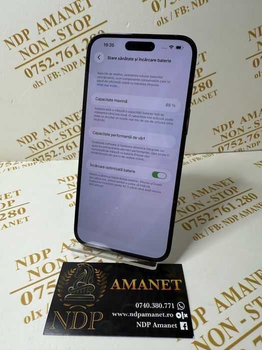 NDP Amanet Braila Iphone 14 Pro Max 128gb (48186)