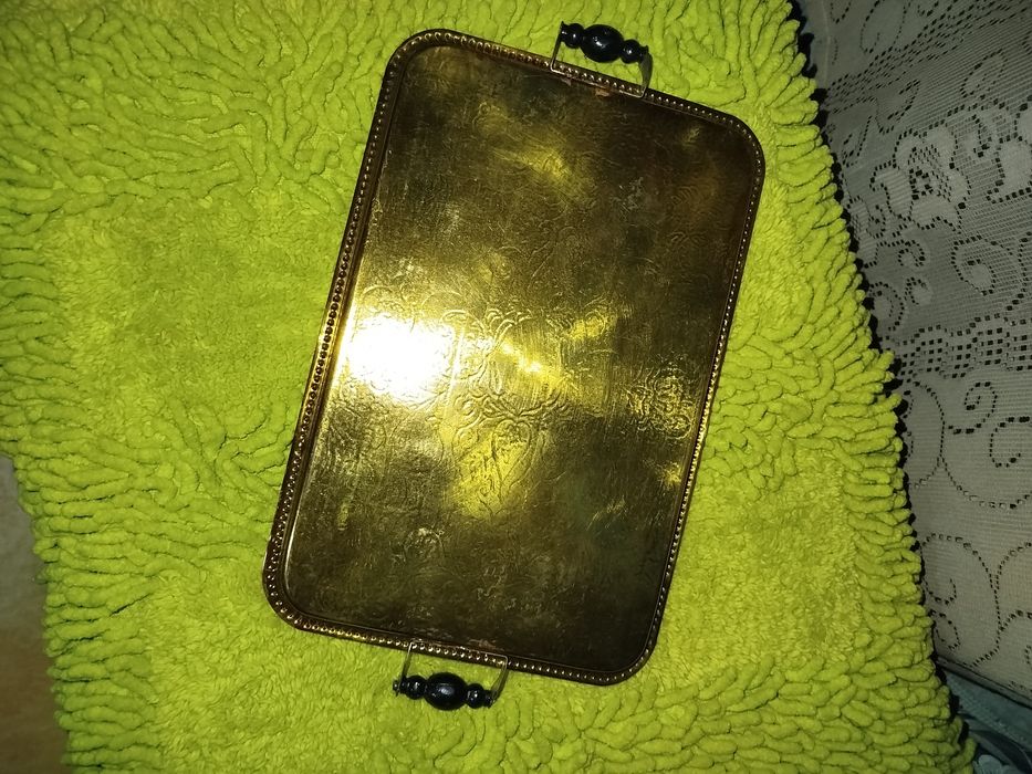 Поднос СССР , жёлтый