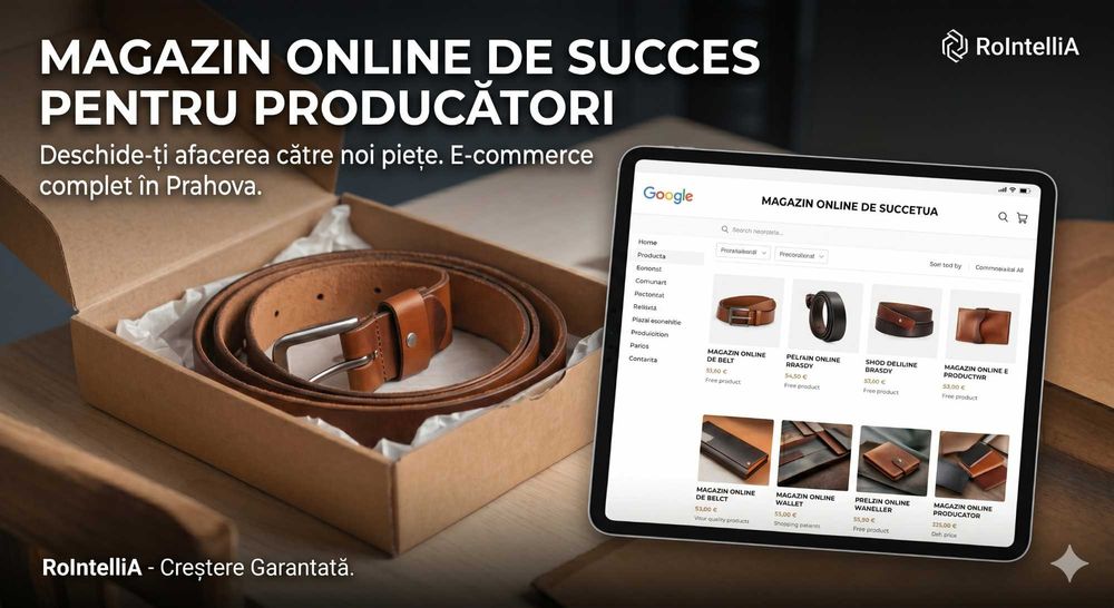 Web Design Prahova | Site-uri Industriale & Magazine Online | RoIntelliA®