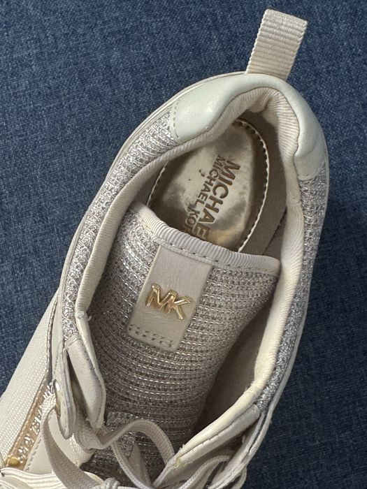 Кроссовки Michael Kors Georgie Mixed-Media Trainer