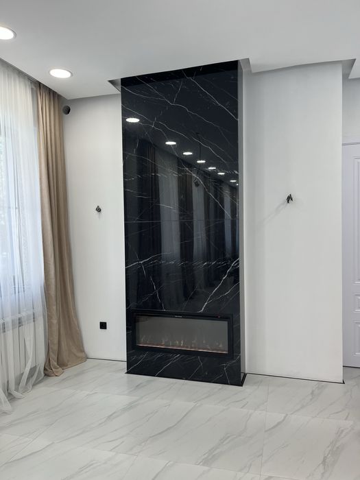Камин из мрамора