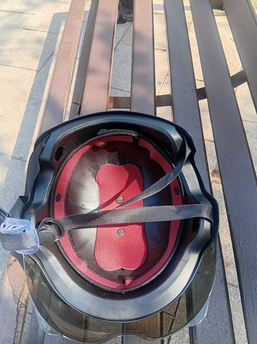 Шлем для мопеда электросамокат