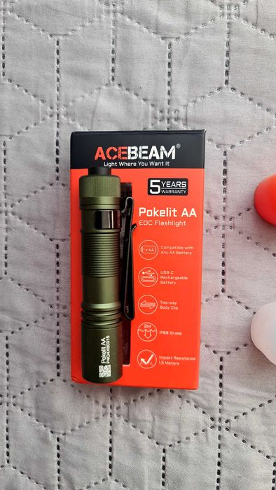 Колекция фенери wurkkos sofirn olight imalent acebeam wuben