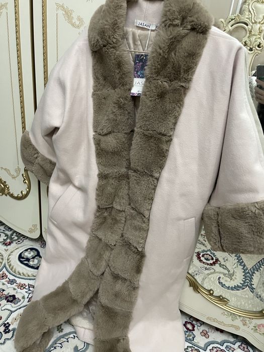 Пальто женское черное