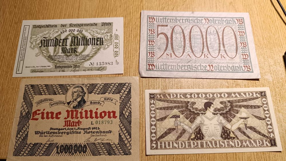 Bancnote vechi Germania