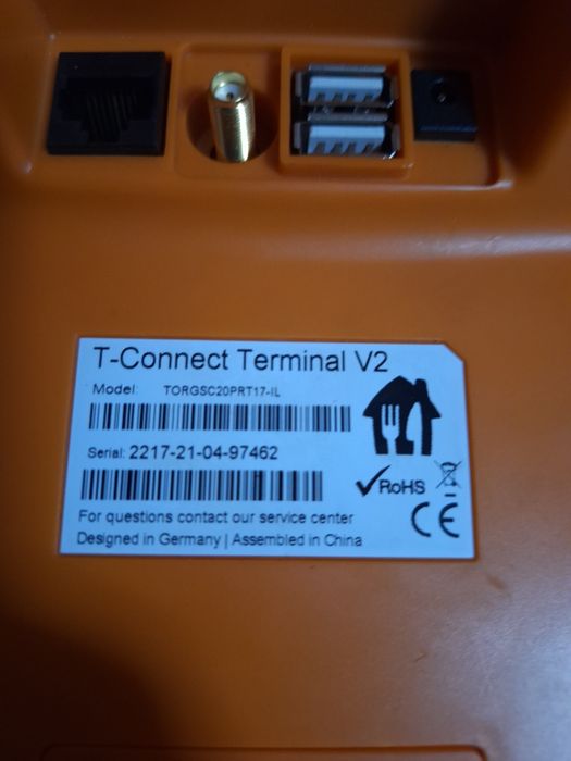 Vand terminal wifi/bluetooth/sim T-connect Terminal V2.1