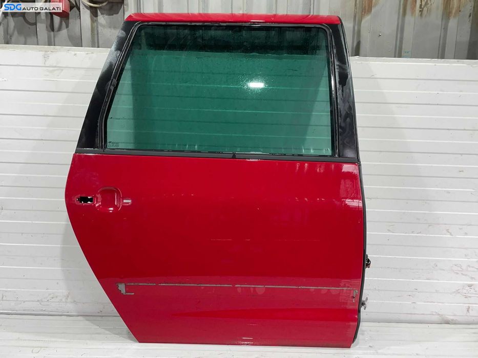 Usa Usi Portiera Portiere Dreapta Spate Dezechipata Volkswagen Sharan 2000  - 2010 Culoare Rosu [L3050]