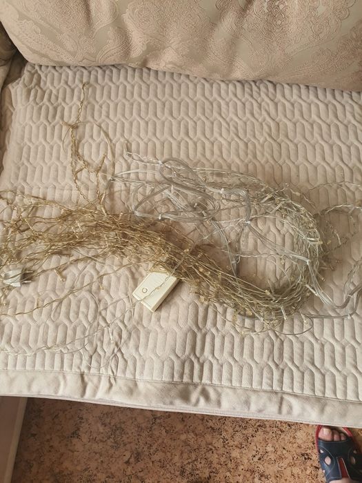 Продам 2 гирлянды бу