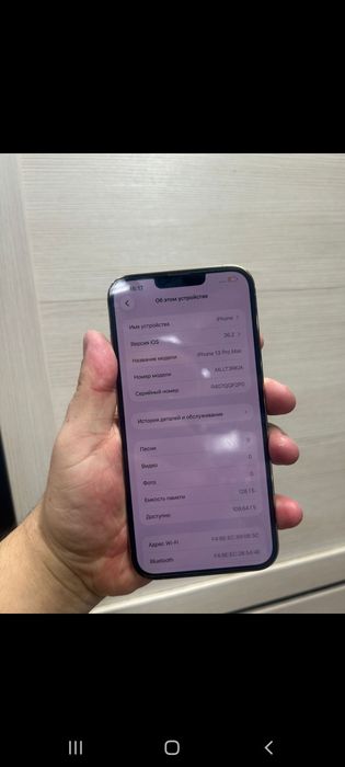Айфон 13 про мах 128 гигабайт