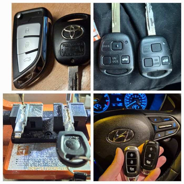 Изработка и програмиране на ключове BMW Mercedes и други