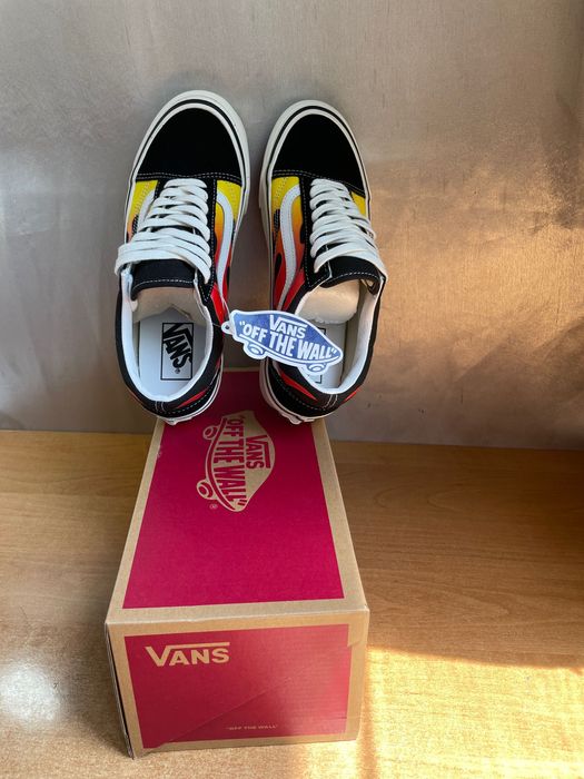 Vans old skool flame оригинал