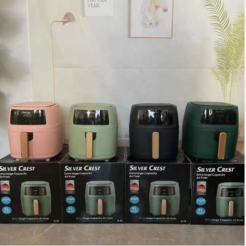 *Нов Еър фрайър Silver Crest S18 8 и 6 литра Air Fryer 2400W фритюрник модел 2026