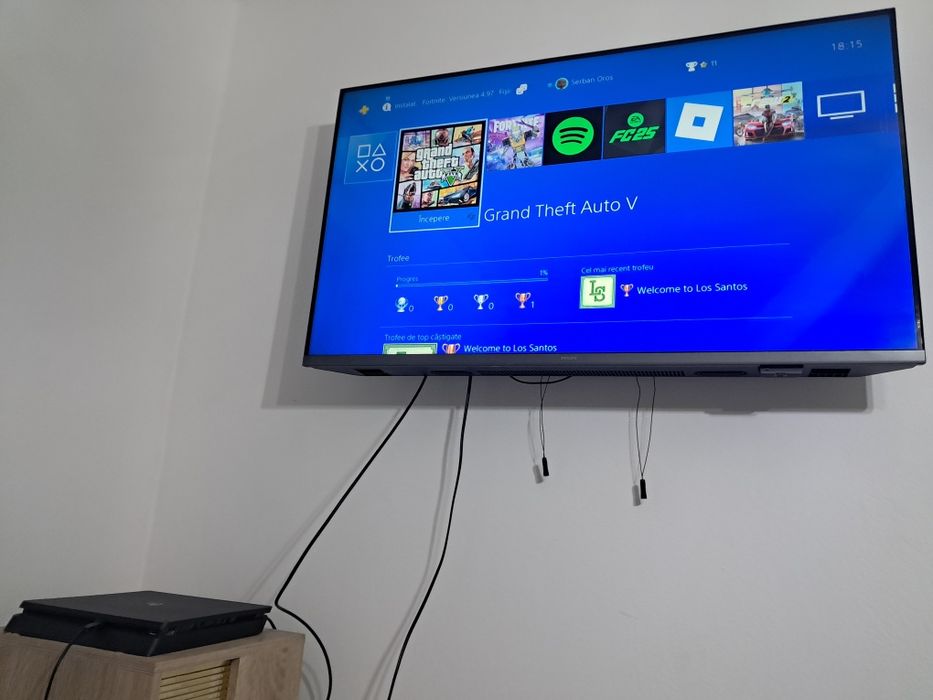 Ps4 slim 500gb 2 jocuri 2 manete originale