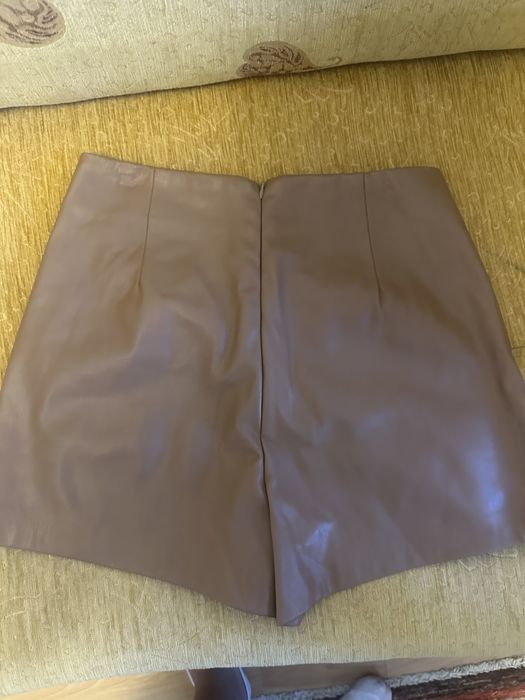 Fusta pantalon piele ecologica superba noua marime S