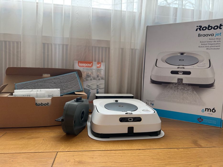 Робот моп iRobot Braava Jet (като нов)