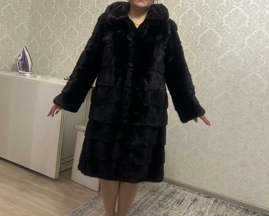 Норковая шуба б/у