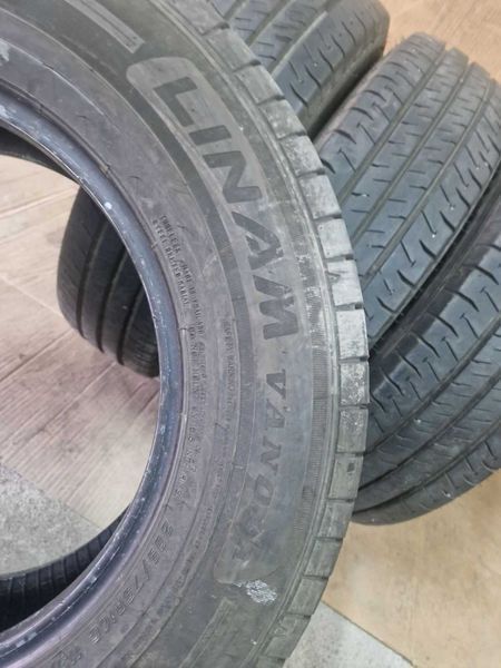 4 Falken R16 C 205/75/ 
летни бусови гуми DOT0621