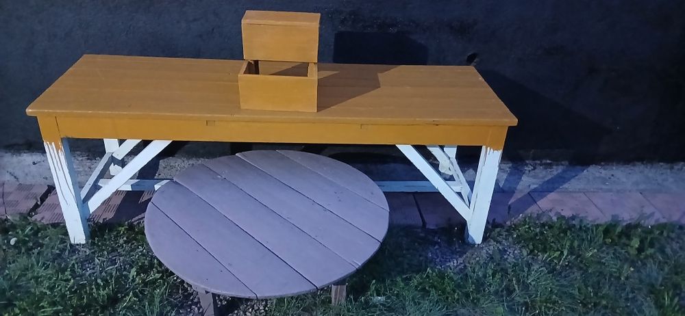 Каз.стол.Кушетка с подставкой.