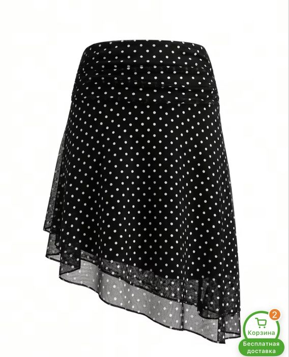 юбка в горошек polka dot