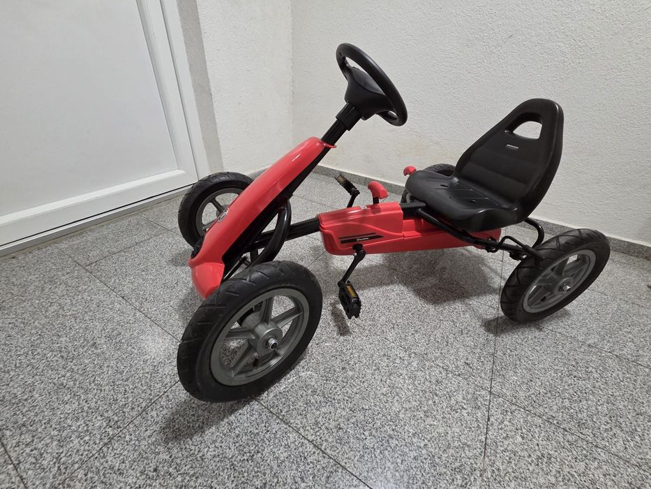 Kart cu pedale ramiz STAR, roti pompa, 113x60x65cm,