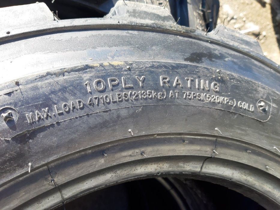 Cauciucuri noi industriale de bobcat robuste 10-16.5 cu garantie