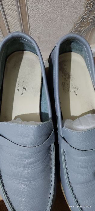 Бренд Loro piana обув чиста кожа. Сотилади срочно