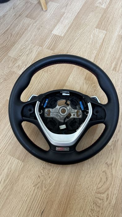 Volan bmw sportline incalzire vibratii individual padele f30 f31 f32 f36 f34 f33 f20 f21